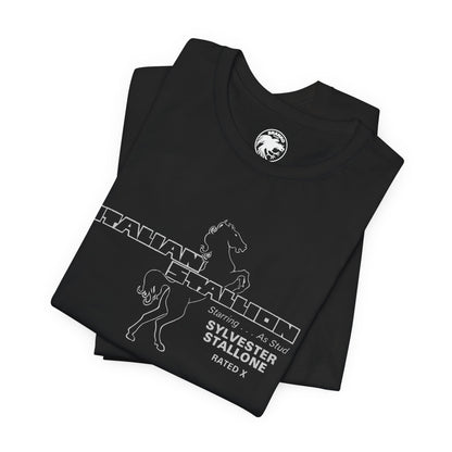 Italian Stallion/The Party at Kitty and Stud's (Replica 70's Promo Tee/Stallone Adult Film)