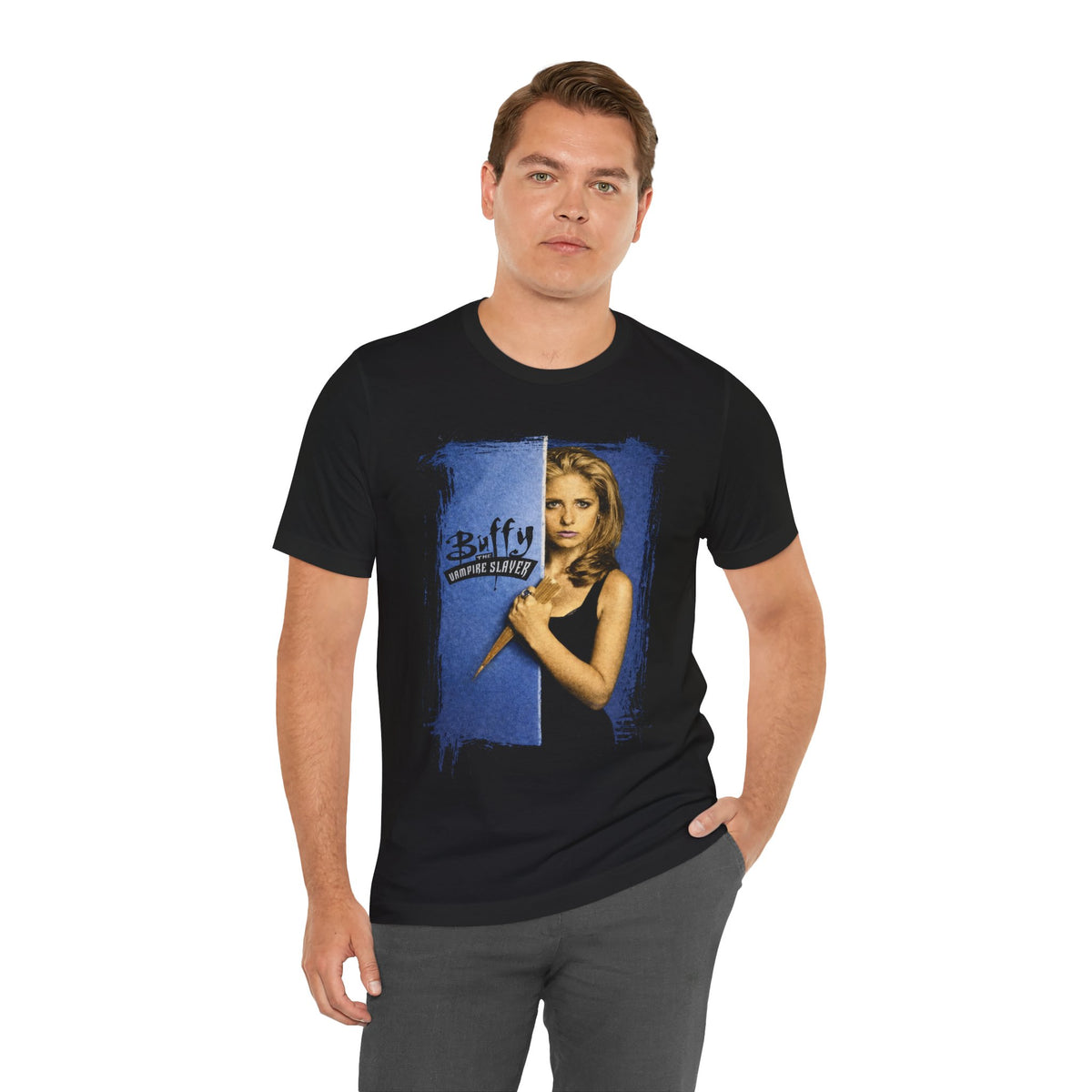 Buffy the Vampire Slayer (Replica 90's Promo Shirt/Sarah Michelle Gellar)