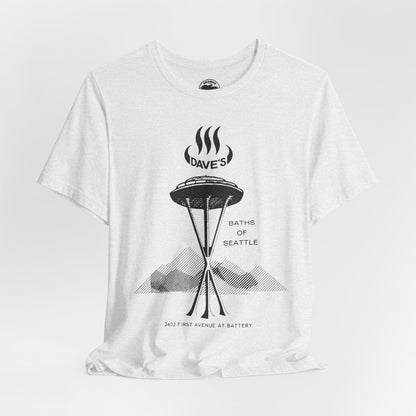Dave's Baths Seattle (Replica Souvenir T-Shirt from 1971/Gay Bathhouse Chain 70's and 80's)
