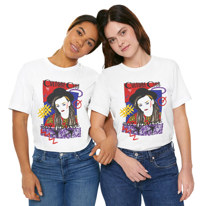 Culture Club (Replica Early 80's Promo Shirt/Boy George Shirt)