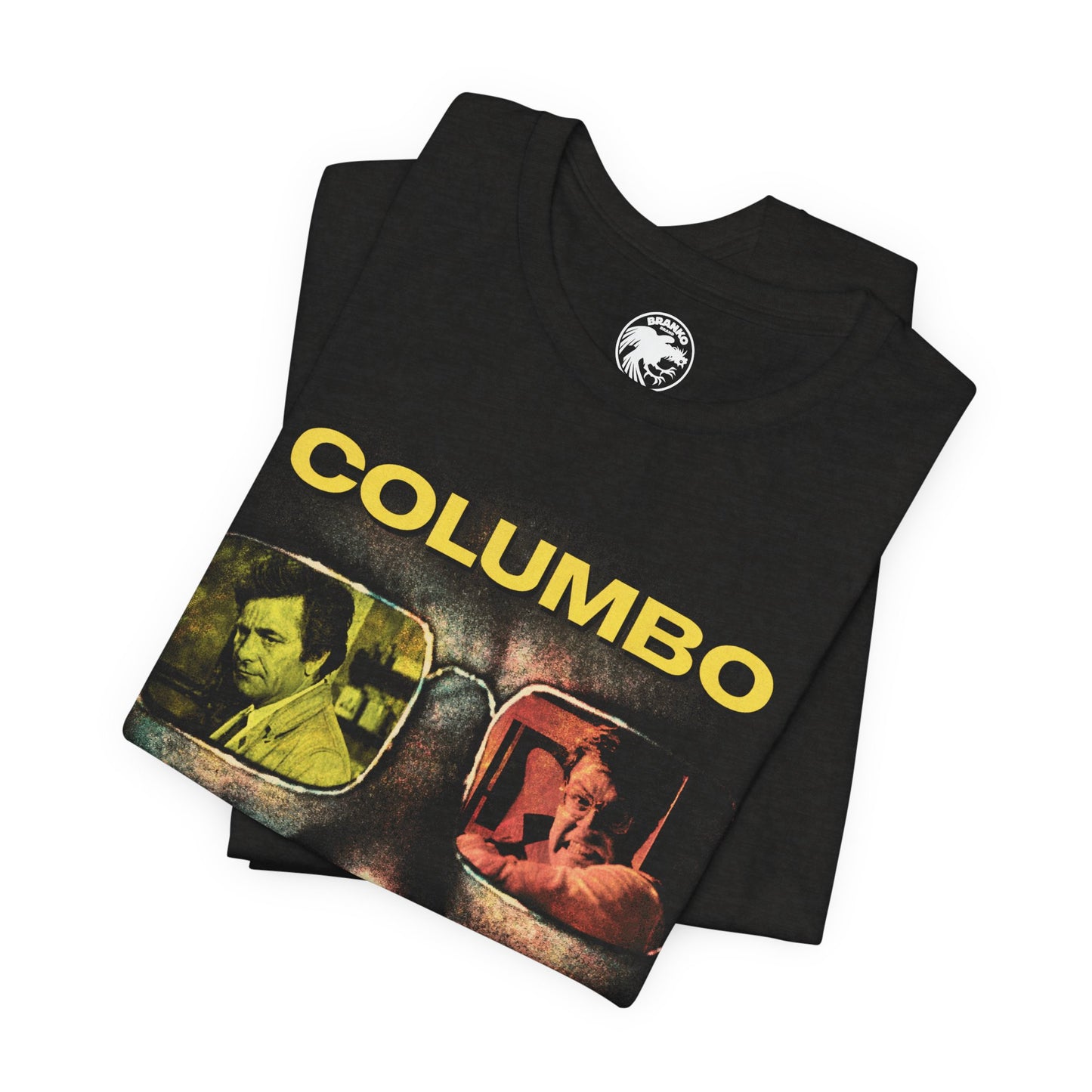 Columbo (Death Lends a Hand/Large Graphic with Vintage Print Effect/Robert Culp/Peter Falk)