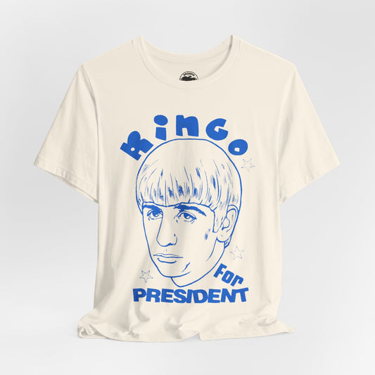 Ringo for President (Replica Ringo Starr Fan Club Shirt/1965/The Beatles)