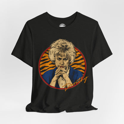 The Golden Girls (Dorothy Graphic in 80's Rock Tee Style)