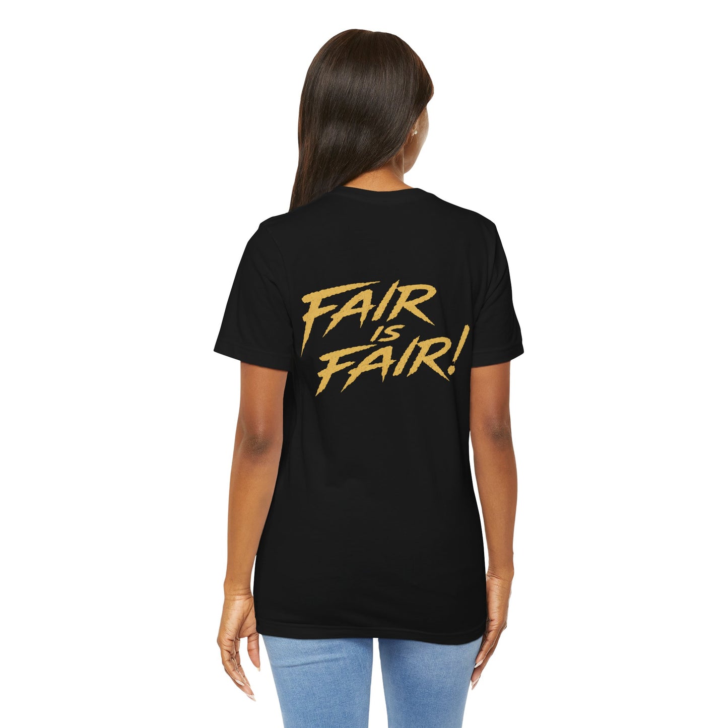 The Legend of Billie Jean Fair is Fair! (Graphic on Front and Slogan Back/Helen Slater/1985)