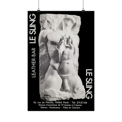 Le Sling Paris Poster (Paris Leather Bar)