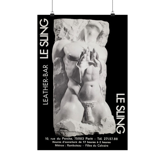 Le Sling Paris Poster (Paris Leather Bar)