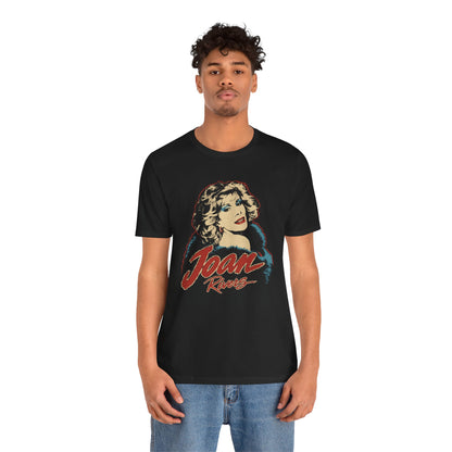 Joan Rivers (80's Rock Tee Style Graphic)