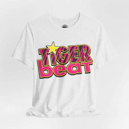 Tiger Beat (Replica Promo Shirt/80's and 90's Oversized Logo)