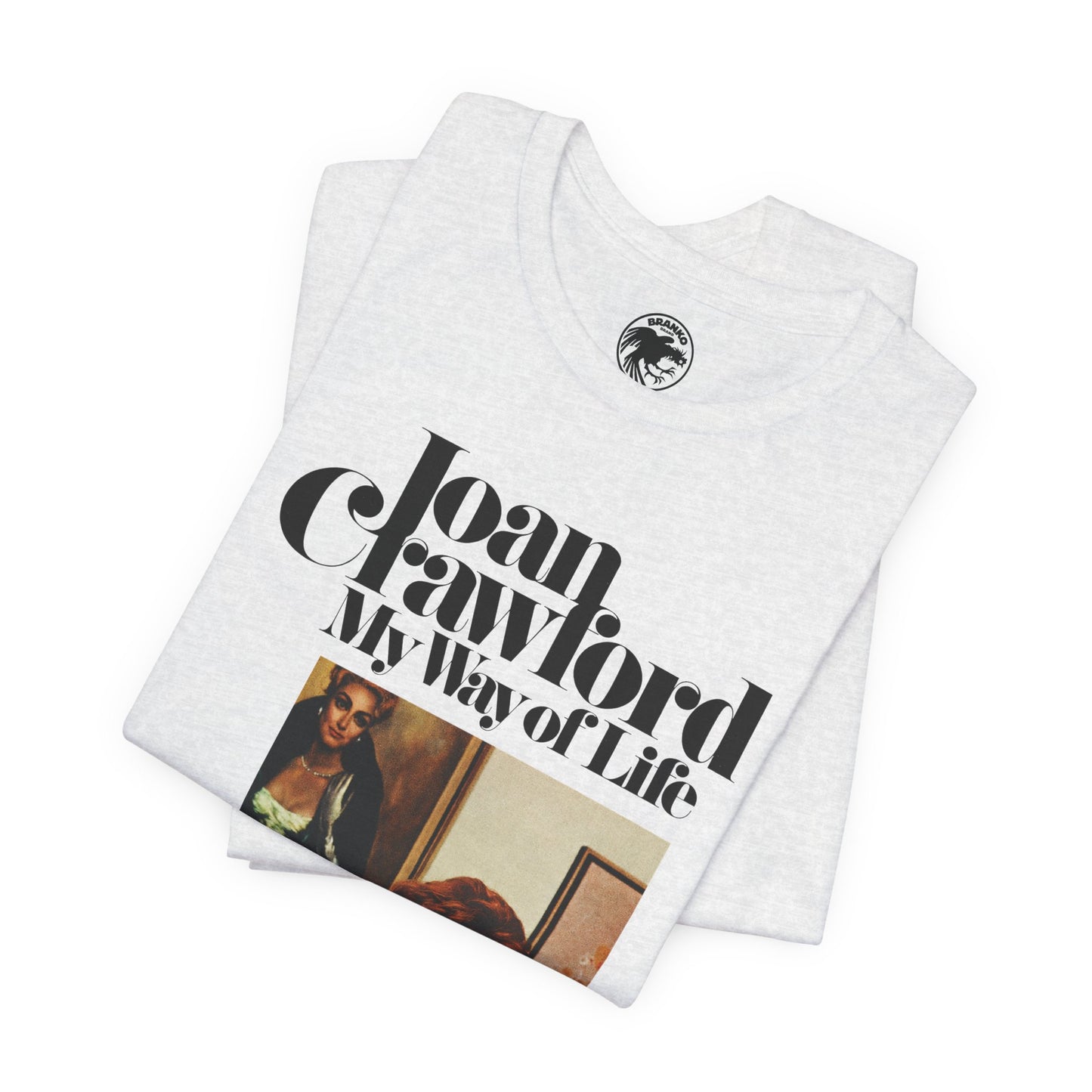 Joan Crawford (My Way of Life Cover Art Tee/1971)