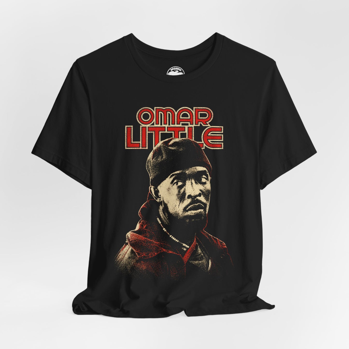 Omar Little (80's Style Rock Tee/Omar The Wire Shirt)