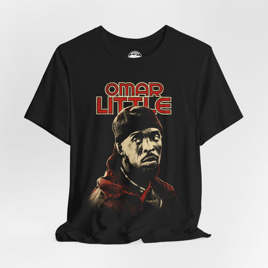 Omar Little (80's Style Rock Tee/Omar The Wire Shirt)