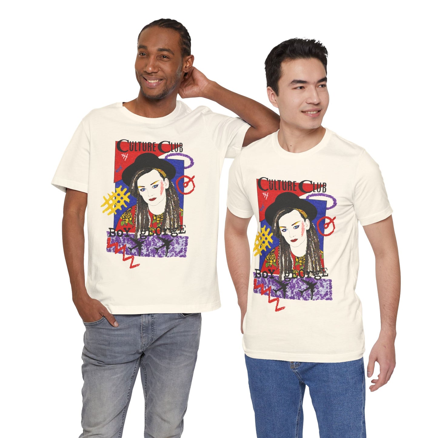 Culture Club (Replica Early 80's Promo Shirt/Boy George Shirt)