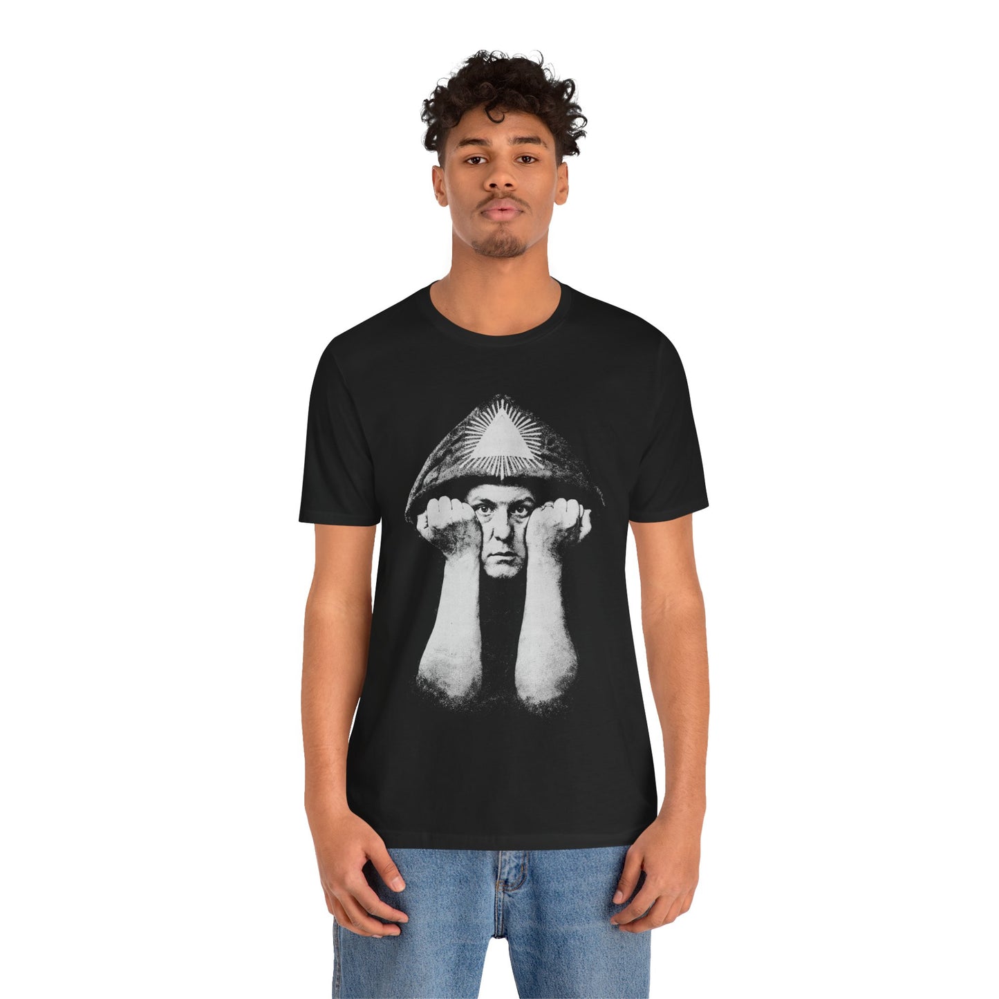 Aleister Crowley (Oversized Graphic with Vintage Print Effect)