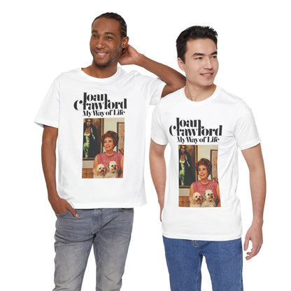 Joan Crawford (My Way of Life Cover Art Tee/1971)