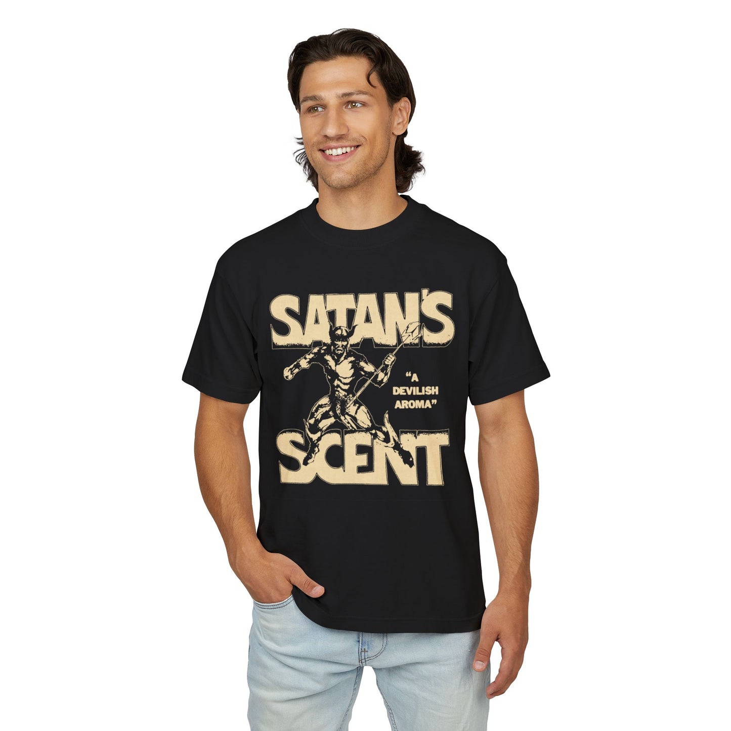 Satan's Scent Poppers (Special Edition Boxy Heavy Tee/260 GSM/100% Combed Cotton)