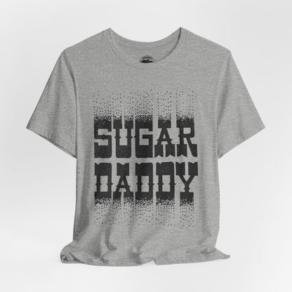 Sugar Daddy (Replica 70's Iron on Transfer Graphic with Vintage Print Effect/Gay Daddy)
