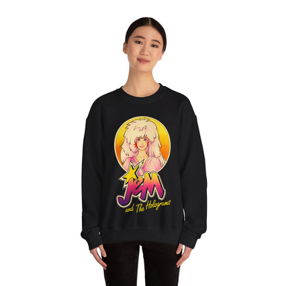 Jem and the Holograms (Oversized Graphic with Vintage Print Effect)
