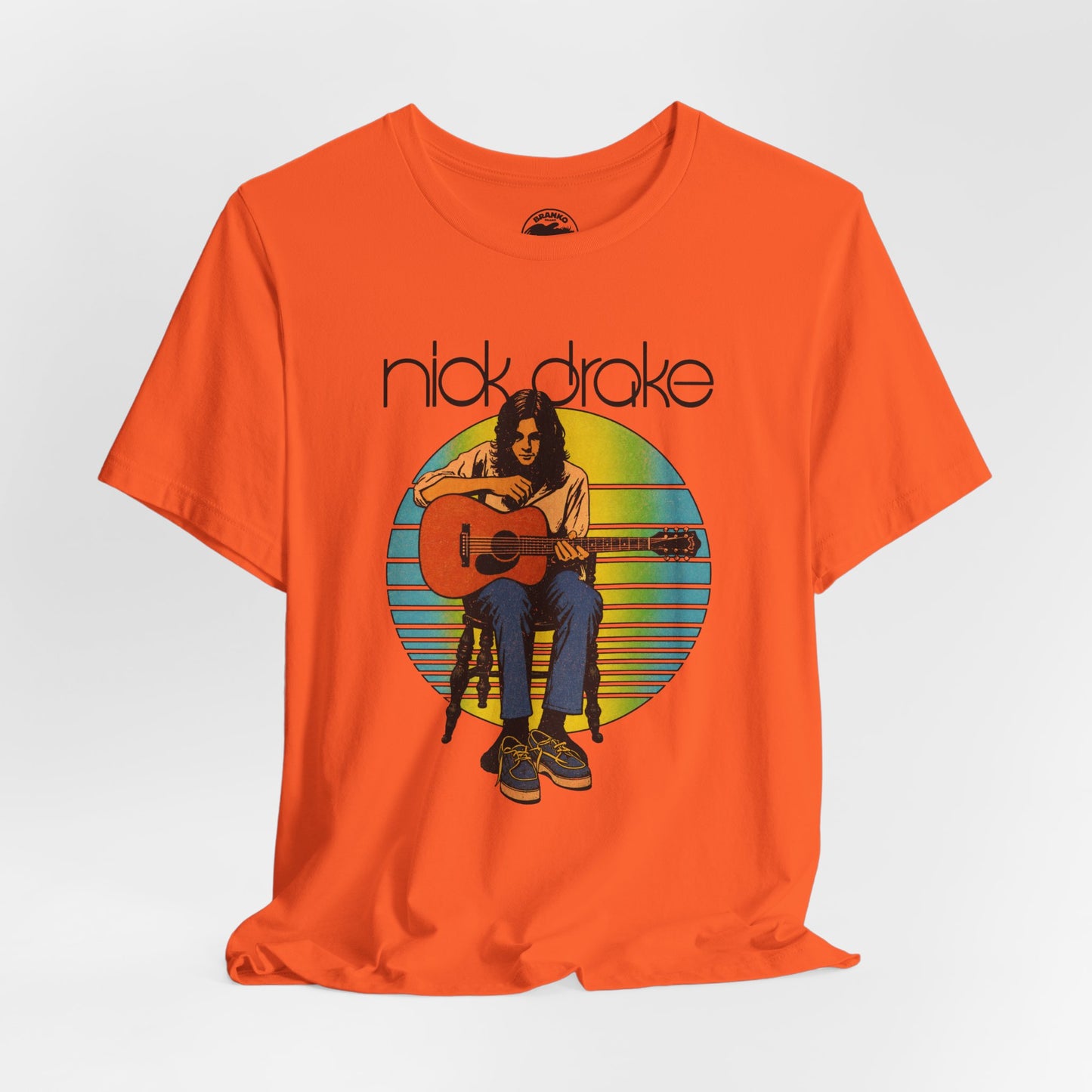 Nick Drake (70's Sportswear Style Graphic/Bryter Later Cover)