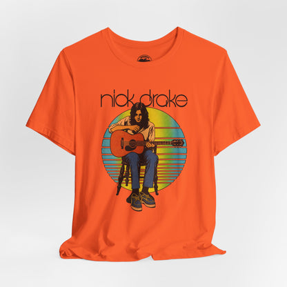 Nick Drake (70's Sportswear Style Graphic/Bryter Later Cover)