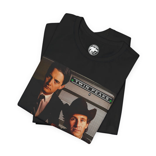 Twin Peaks (ABC Promo Still/Agent Cooper/Sheriff Truman)