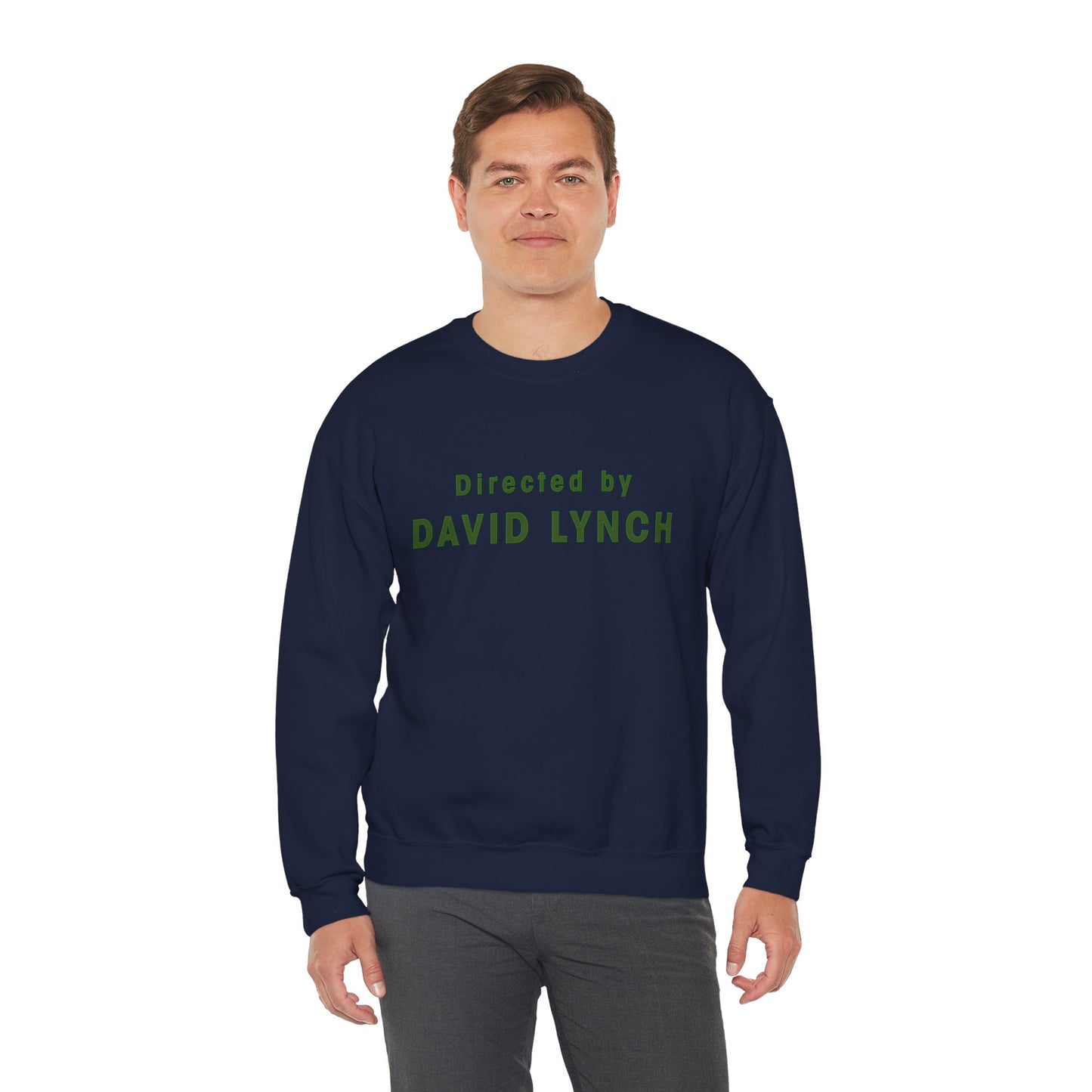 Directed by David Lynch Sweatshirt (Twin Peaks Font/David Lynch Shirt)