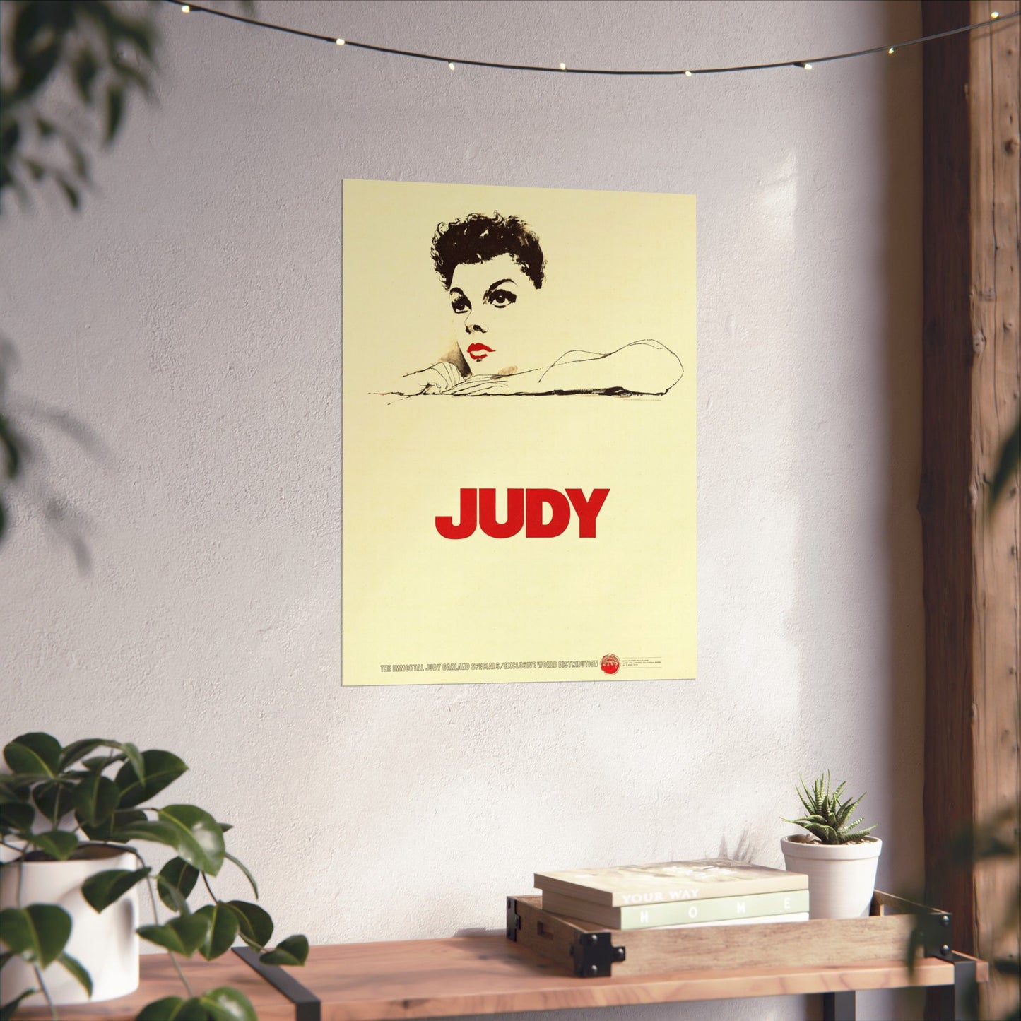 Judy Garland (1964 Immortal TV Special Promo Poster Reprint)