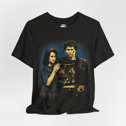 Heathers (Veronica and J.D. Graphic with 90's Rock Tee Effect)