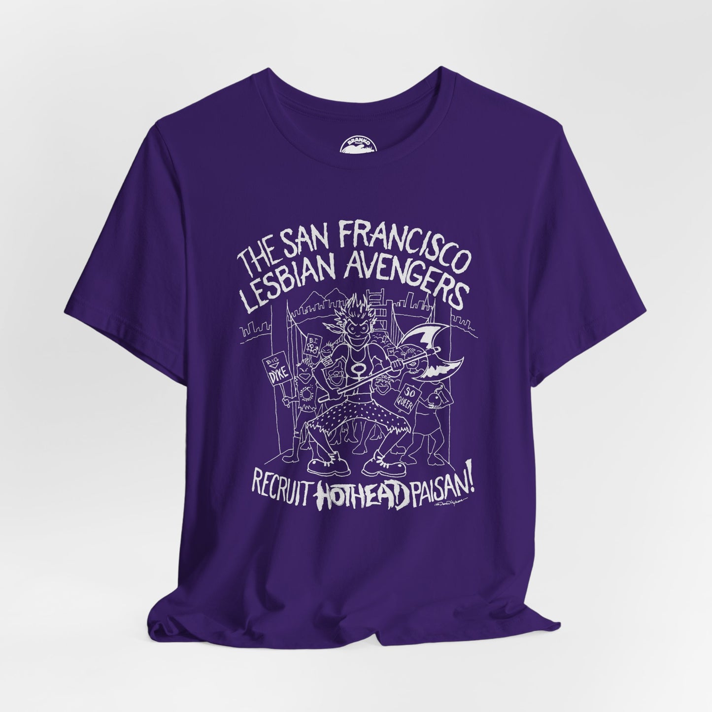 San Francisco Lesbian Avengers (Replica Protest Shirt/Mid-90's)