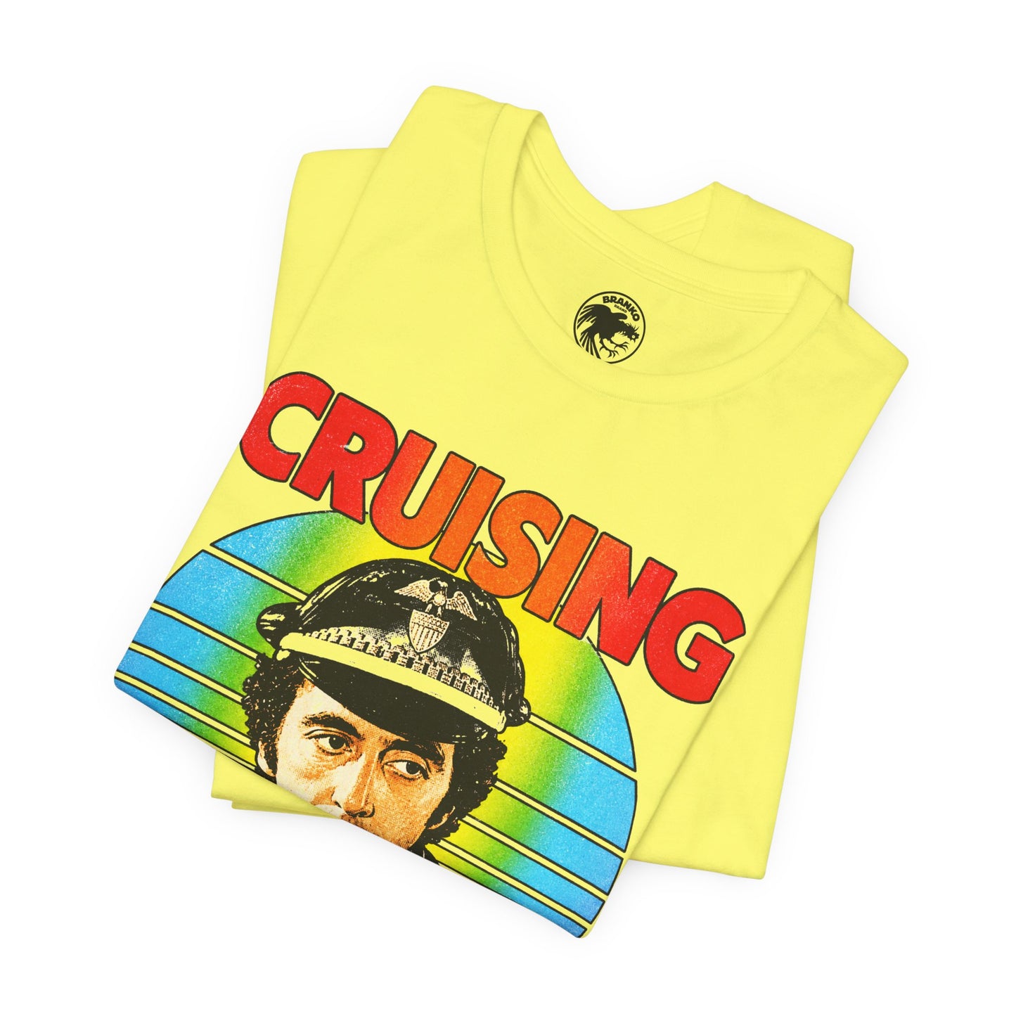 Cruising (70's Style Graphic with Vintage Print Effect/Al Pacino/William Friedkin)