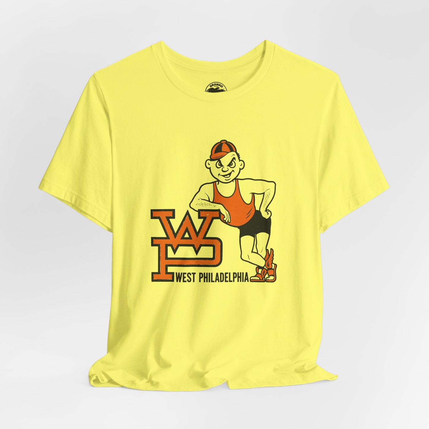West Philadelphia High School Speedboy (Vintage 50's Mascot/Vintage Philadelphia)