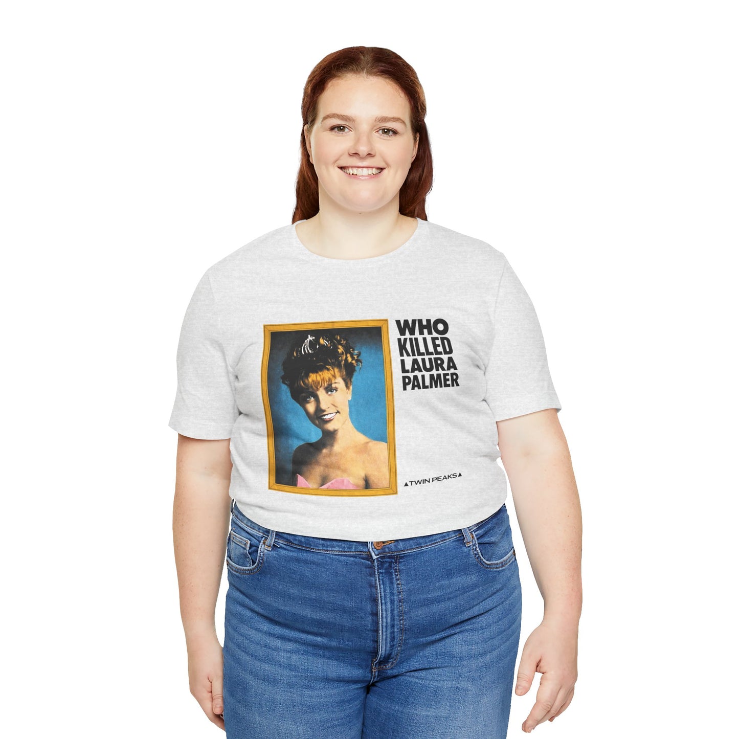 Who Killed Laura Palmer? (Twin Peaks Replica Promo T-Shirt/1990/David Lynch)