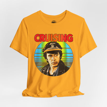 Cruising (70's Style Graphic with Vintage Print Effect/Al Pacino/William Friedkin)