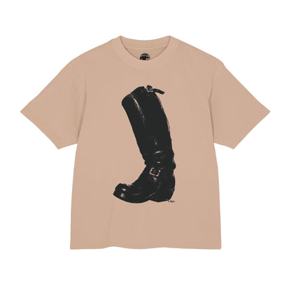 Boot by Bruce Rapp (Special Edition Boxy Heavy Tee/260 GSM/100% Combed Cotton)