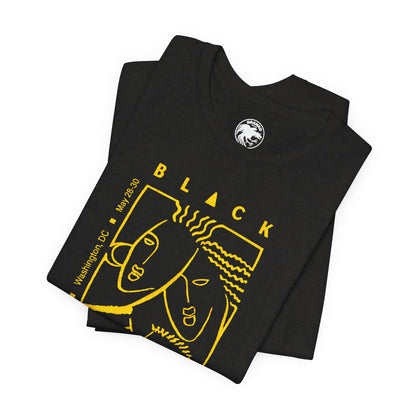 1993 Black Lesbian & Gay Pride Day (Replica D.C. Pride Shirt/Black Pride)