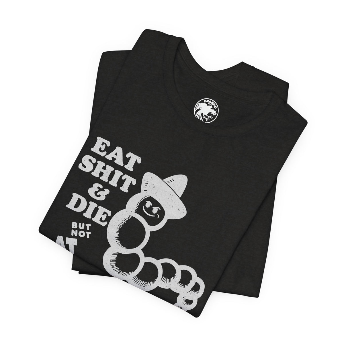 Crazy Eddie's Beef N Beer (Pennsauken, New Jersey Biker Dive Bar Tee/Replica Promo Tee/Pennsauken Mart)