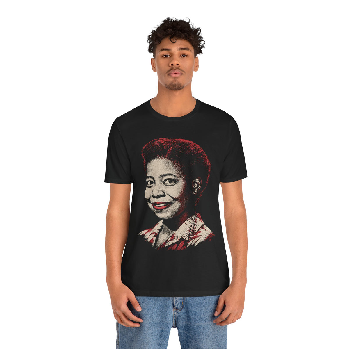 Butterfly McQueen (Portrait with Vintage Print Effect)