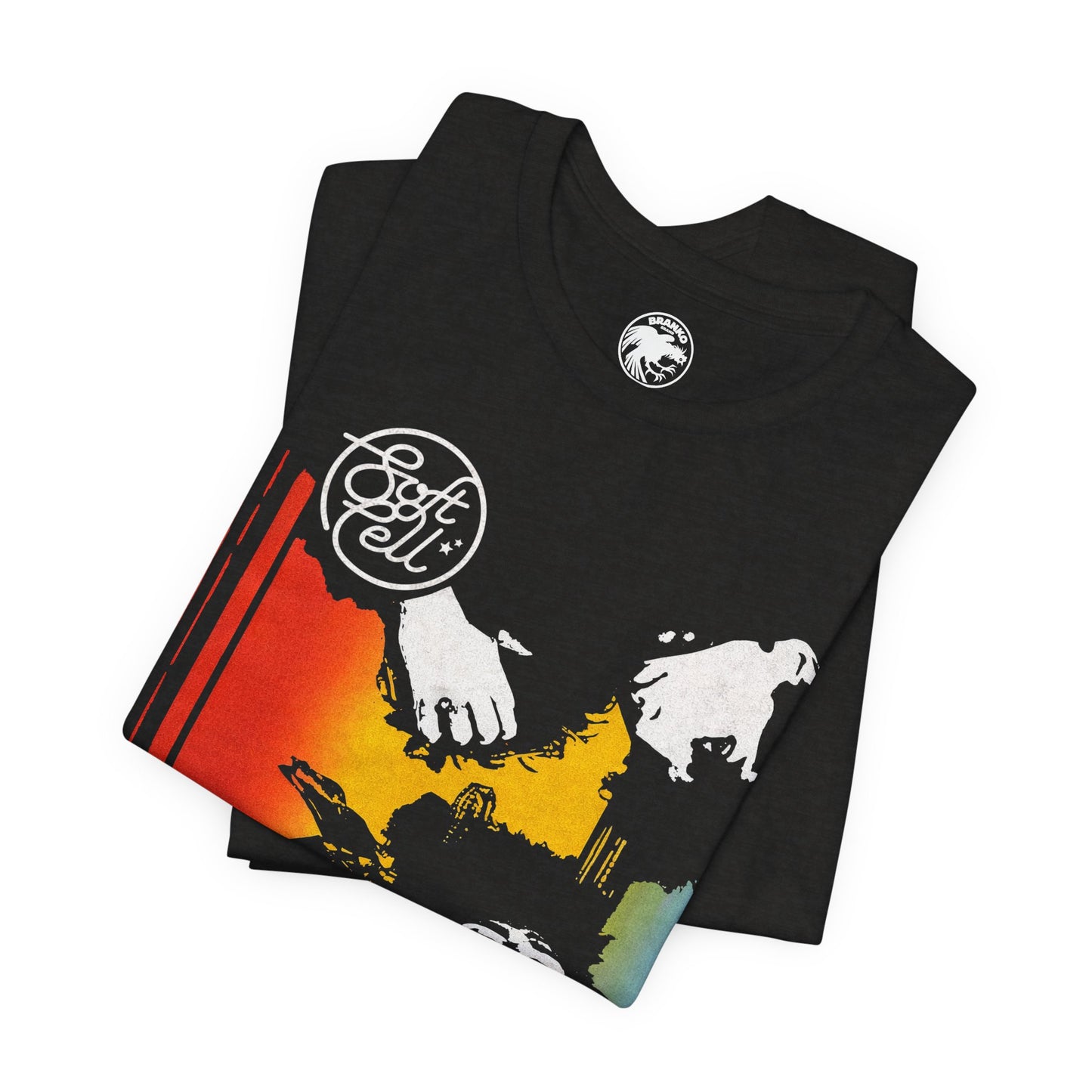 Soft Cell (Oversized Graphic with Vintage Print Effect)