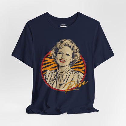 The Golden Girls (Rose Graphic in 80's Rock Tee Style)