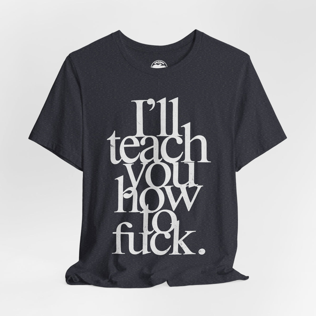 I'll teach you how to fuck. (Replica Madonna Sex Book Promo Graphic)
