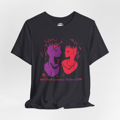 East Coast Lesbians' Festival (Replica 1990 Promo Shirt)