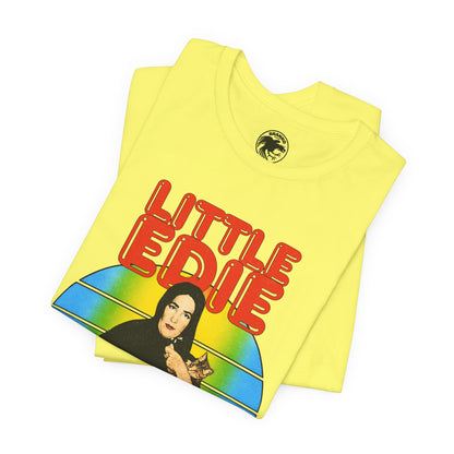 Little Edie (70's Iron On Style Graphic with Vintage Print Effect/Grey Gardens Shirt/Edith Bouvier Beale)