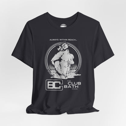 Club Bath Chain (Replica 70's Promo Shirt/Gay Bathhouse Chain)