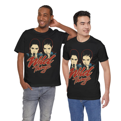 Wild Things (Rock Tee Style with Vintage Print Effect/Neve Campbell & Denise Richards/1998)