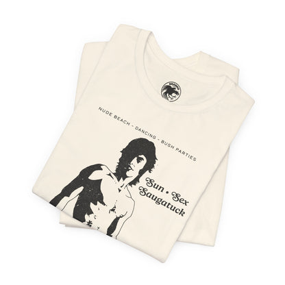 Saugatuck Lodges (Replica Souvenir T-Shirt/Michigan Gay Resort/60's to 80's)