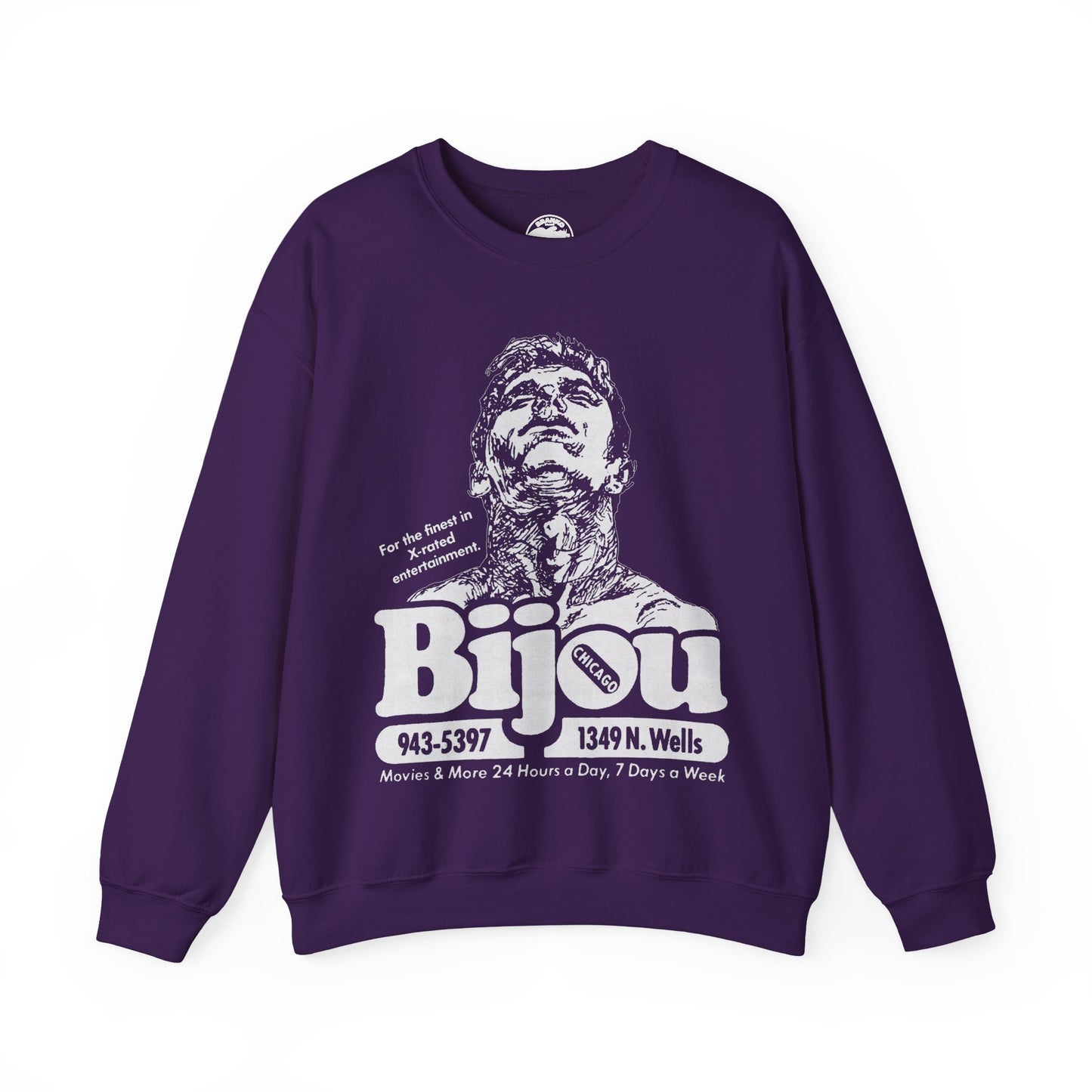 Bijou Theater Chicago Sweatshirt (Chicago Gay Porno Theater/1970-2015)