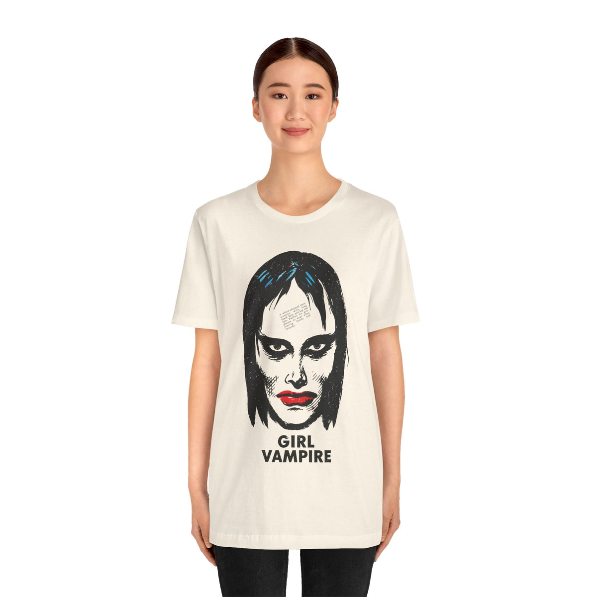 Girl Vampire (1960's Topstone Mask Company Promo Art/Keith Ward Illustration)