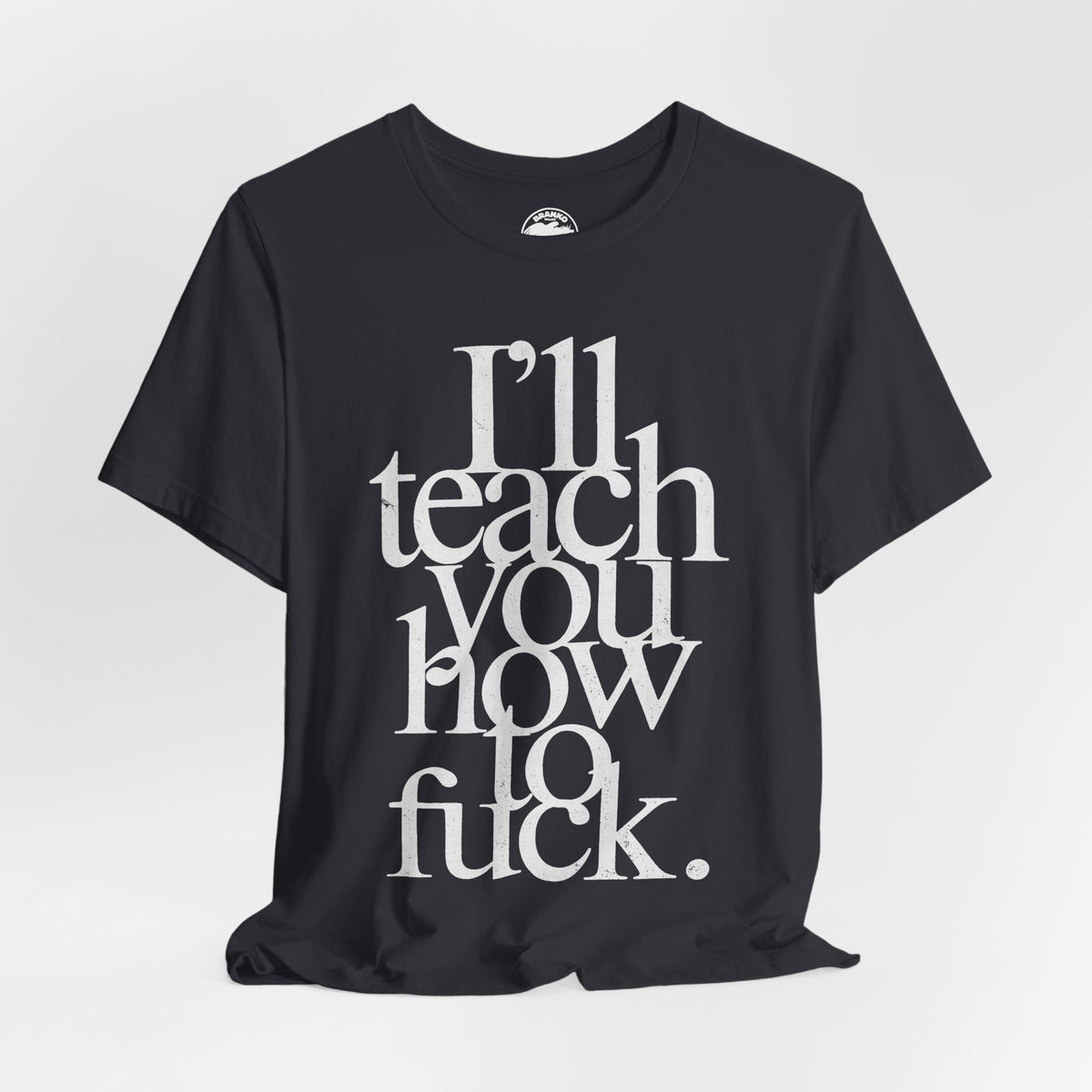 I'll teach you how to fuck. (Replica Madonna Sex Book Promo Graphic)