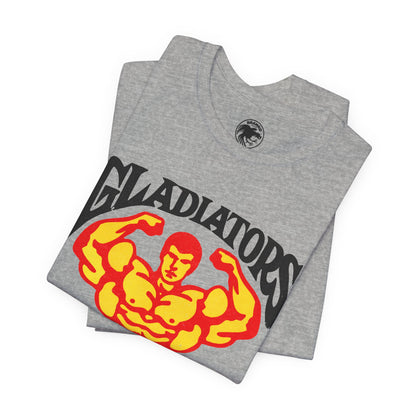 Gladiators Gym (Replica Promo Tee/New York City Gym/Lower East Side Icon and Landmark)