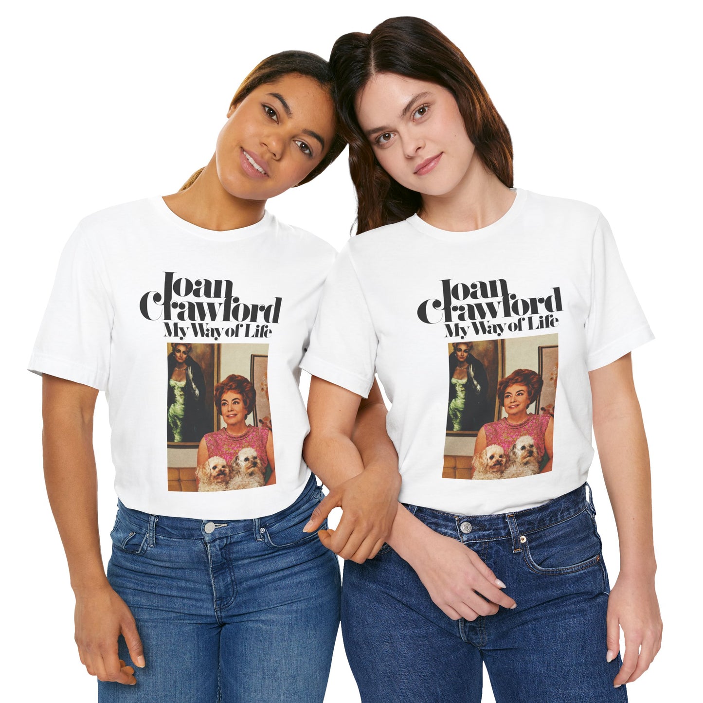 Joan Crawford (My Way of Life Cover Art Tee/1971)