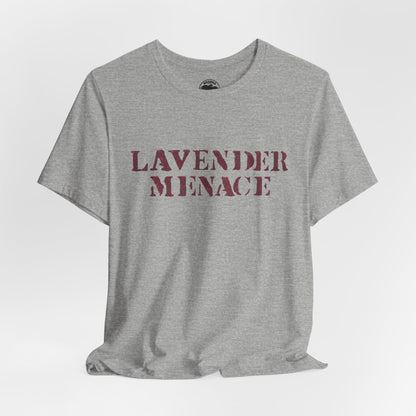 Lavender Menace (Replica Lesbian Protest Tee)